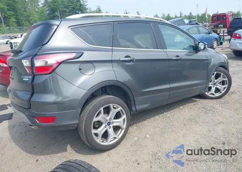 2017 Ford Escape Titanium из США, поврежденный, VIN 1FMCU0J94HUD49337